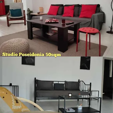 Lejlighed Poseidonia 50 & 70 Sqm With Sea View *