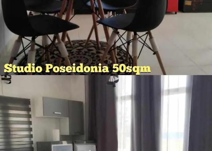 Poseidonia 50 & 70 Sqm With Sea View アパート Corinth